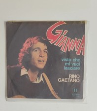 Vinile 45 giri Rino Gaetano - Gianna 7"