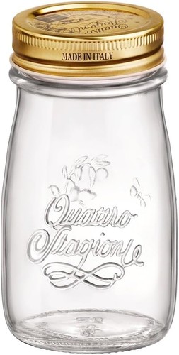 Barattolo vetro vaso - in,