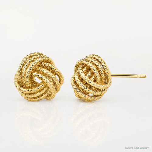 Orecchini oro giallo - 14, kt