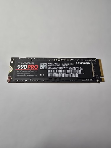 Samsung 990 pro - samsung, nvme