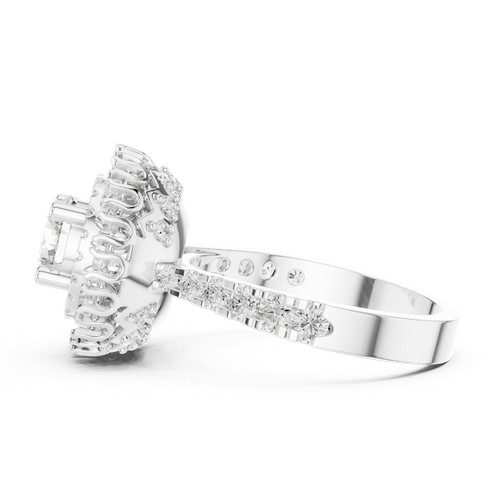 Anello tondo ct vvs1 - tondo,