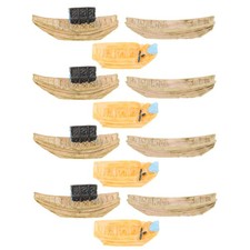 12 Pcs Figurina Di Barca Da