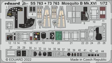 Eduard ss763 mosquito - ss763, 1/72