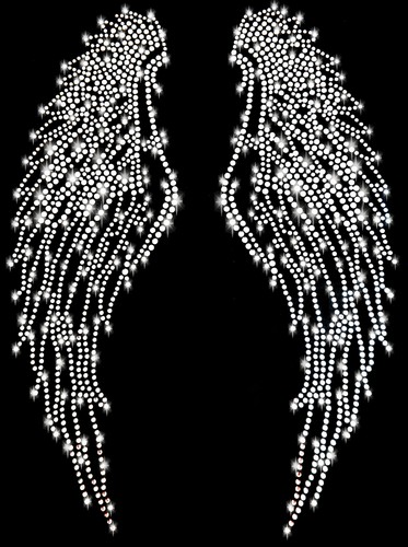 Strass ali wings - xl,
