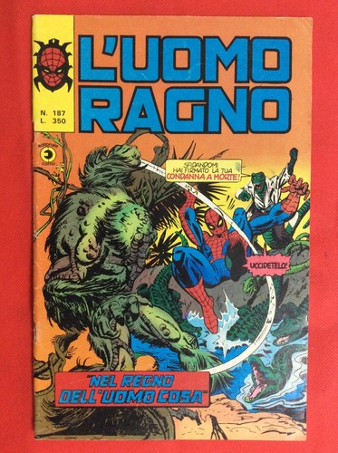 Uomo ragno 187 corno - l'uomo, n.187