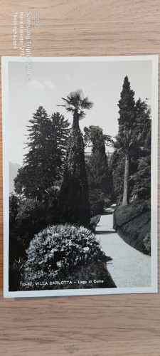 Postkarte comer see villa - postkarte,