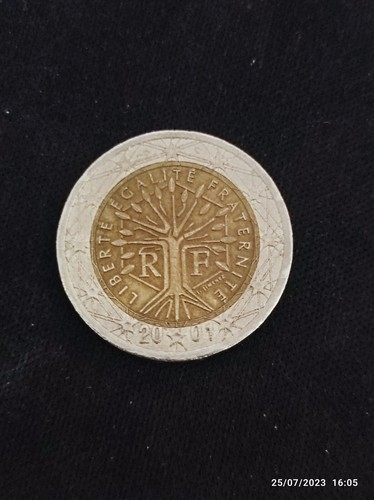 Moneta euro rara francese - rara,