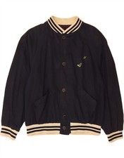 Giacca BIAGIOTTI ragazzo Varsity 11-12 anni blu navy cotone LC10