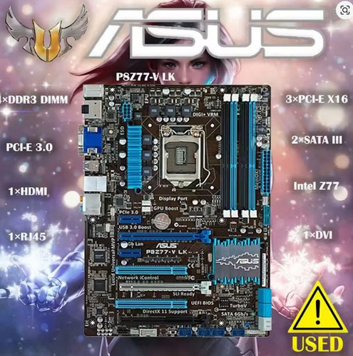 Scheda madre asus p8z77 - p8z77-v, lk