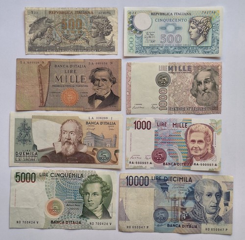 Numismatica lotto banconote - numismatica,
