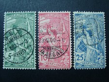 SVIZZERA 1900 SERIE COMPLETA USATA N. 86-88 VAL. CAT. € 50,00