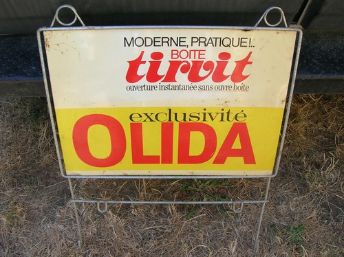 Plaque tole - (non, emaillé