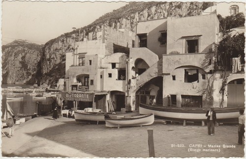 Capri marina grande borgo - capri,