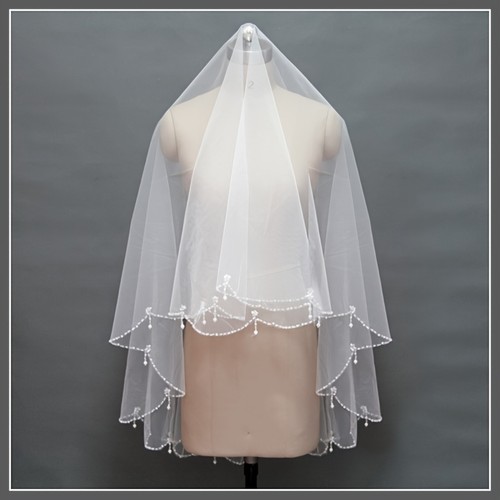 Strati velo sposa con - 2,