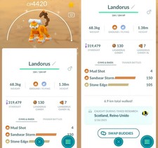 Shiny Landorus Livello 50 con