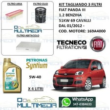 KIT TAGLIANDO 3 FILTRI OLIO