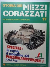 STORIA DEI MEZZI CORAZZATI T+ PANZER/ PROFILI/BATTAGLIE/FASCICOLO NR. 17 WWII