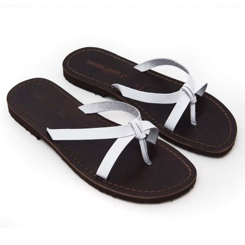 Sandali donna bassi pelle - sandali,