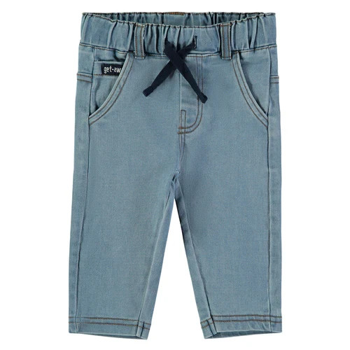Jeans con coulisse vita - con,