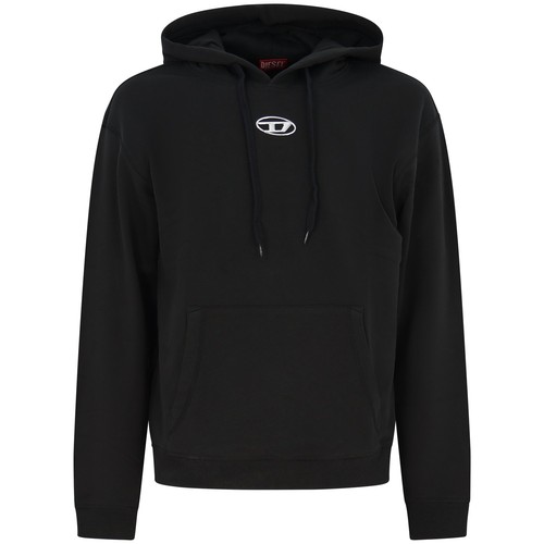 Diesel felpa nera con - felpa,