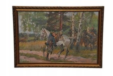 Wojciech Kossak - Uhlan con