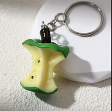 🍏🍏🍏Portachiavi TORSOLO MELA VERDE new Cina🍏🍏🍏