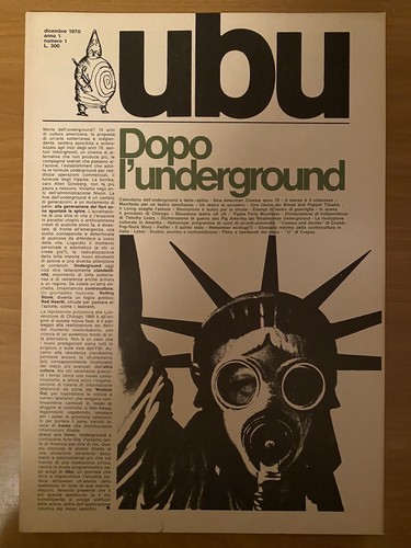 Ubu rivista 1970 serie - 1970-71,