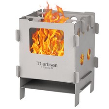 Stufa a legna pieghevole