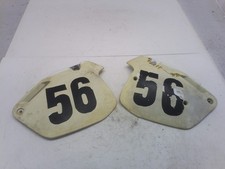 HONDA CR500 250 92 00 tabelle porta numero laterali da riparare