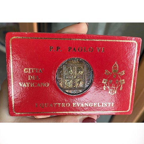 Vaticano 500 lire 1977 paoli - vaticano,