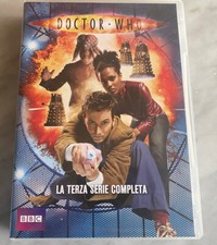 DVD "DOCTOR WHO" LA TERZA SERIE COMPLETA BOX SET 4 DVD VENDITA DNC ITALIA