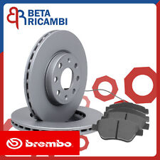 DISCHI FRENO I +PASTIGLIE BREMBO ANTERIORE FIAT G. PUNTO 1.3MJET  55Kw 75CV