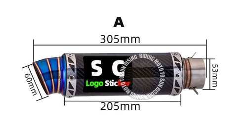 Scarico moto fibra - 🔥,