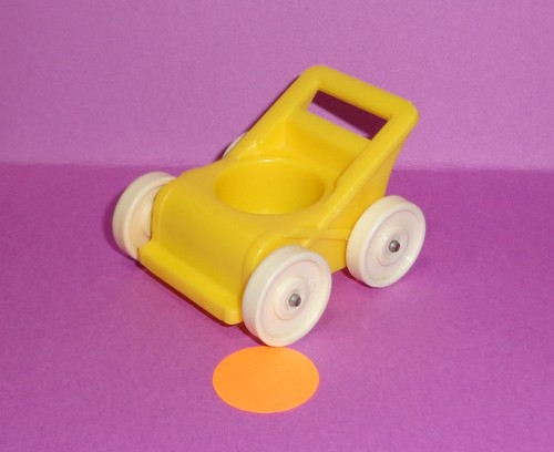 Passeggino giallo asilo little - passeggino,