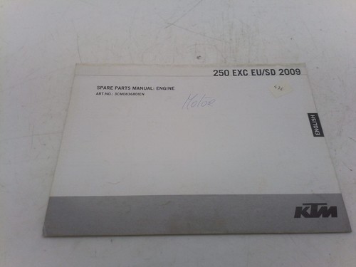Ktm 250 exc 09 catalogo - 250,