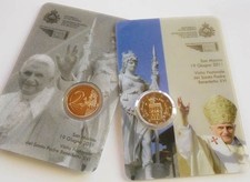 SAN MARINO 2011 Visita a San Marino del Santo Padre Benedetto XVI, 2 euro FDC