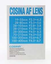 Manuale di istruzioni Soligor