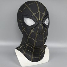 Maschera PVC Uomo Ragno Oro