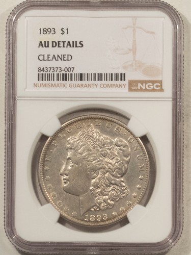 1893 dollaro morgan ngc - 1893,