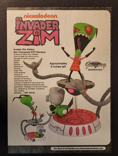 Invader zim trionfante pvc - invader,