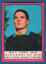 FIGURINA CALCIATORI PANINI 1967/68 REC/REMOVED - DE MIN - VERONA