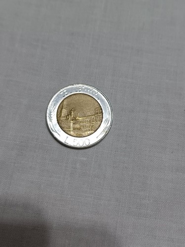 Moneta 500 lire 1987 - moneta,