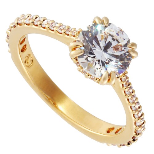 Anello cocktail swarovski - anello,