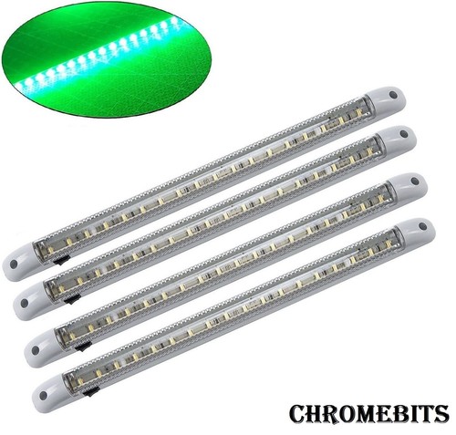 Luci interni led verdi - 24v, per
