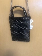 Borsa a tracolla Zara in raso