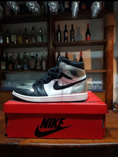 Jordan high silver toe - 1,