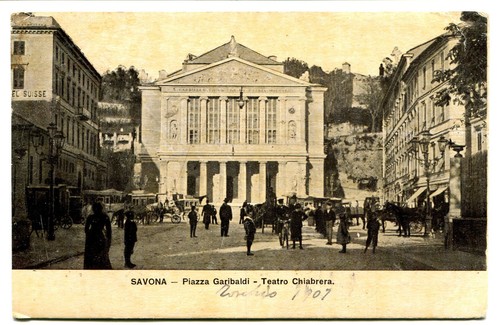 1907 savona teatro chiabrera - teatro,