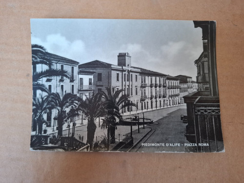 Cartolina piedimonte alife - piedimonte,