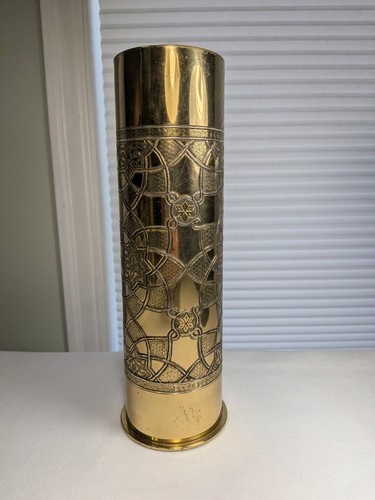 German ww1 vase shell casing - ww1,