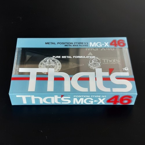 Audio cassette metal - metal, that's